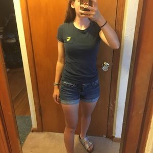 Aeropostale Navy Blue Short Sleeve Tee